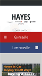 Mobile Screenshot of hayesatlanta.com