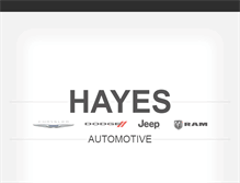 Tablet Screenshot of hayesatlanta.com